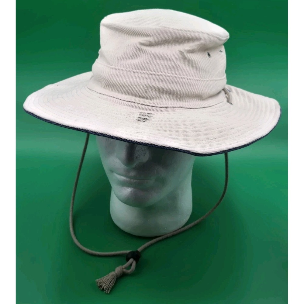 Wallaroo Hat Company Traveler‎ Sun Hat Khaki Packable Wide 100% Cotton 61cm XL